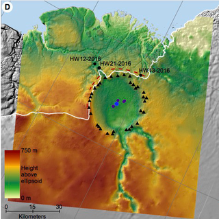 An example of the topographic data used in the new study.